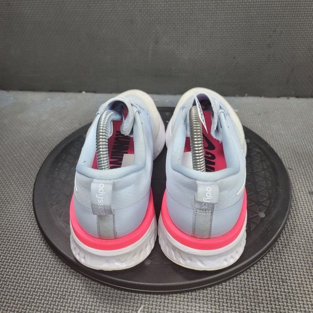 Nike Odyssey React Flyknit 2 Running Shoes Womens Sz 9 Powder Blue Trainers - Picture 4 of 8